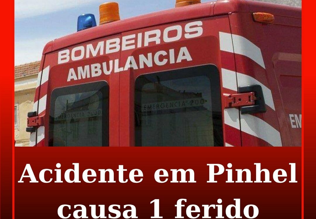 Acidente em Pinhel causa um ferido