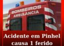 Acidente em Pinhel causa um ferido