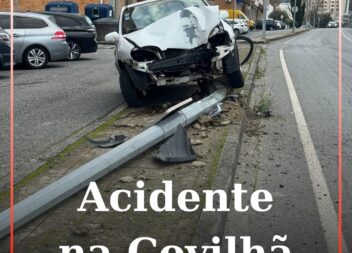Acidente na Covilhã