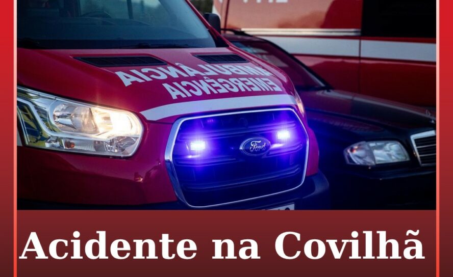 Acidente na Covilhã faz um ferido