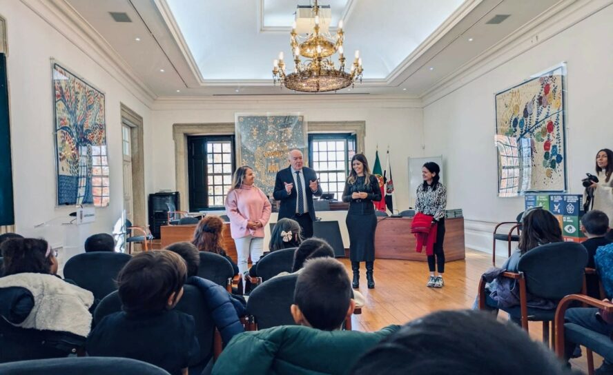 Alunos do 1.º Ano visitam Câmara Municipal de Castelo Branco no âmbito do Projet