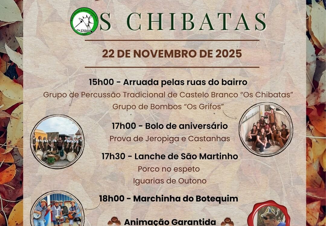 Associação Juvenil Ribeiro das Perdizes celebra 13.º aniversário dos Chibatas