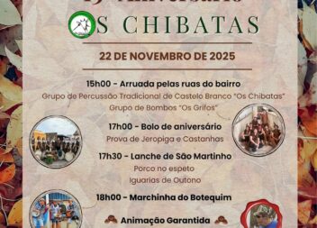 Associação Juvenil Ribeiro das Perdizes celebra 13.º aniversário dos Chibatas