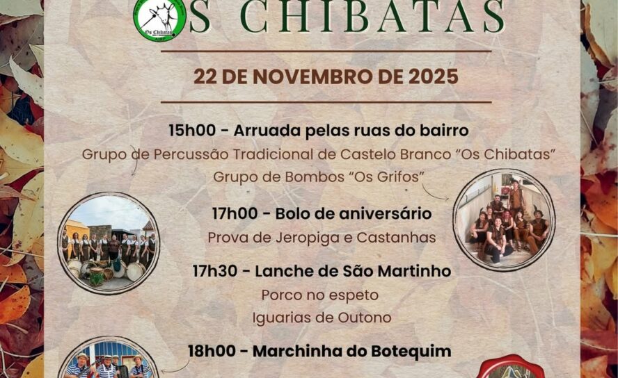 Associação Juvenil Ribeiro das Perdizes celebra 13.º aniversário dos Chibatas