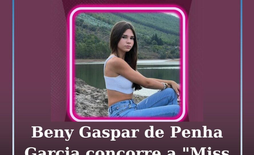 Beny Gaspar de Penha Garcia concorre a "Miss Beira Interior”.