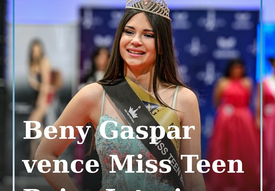 Beny Gaspar eleita Miss Teen Beira Interior 2025