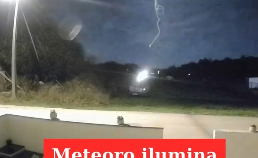 Bólide ilumina o céu de Portugal