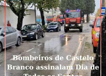Bombeiros Voluntários de Castelo Branco assinalam o Dia de Todos os Santos