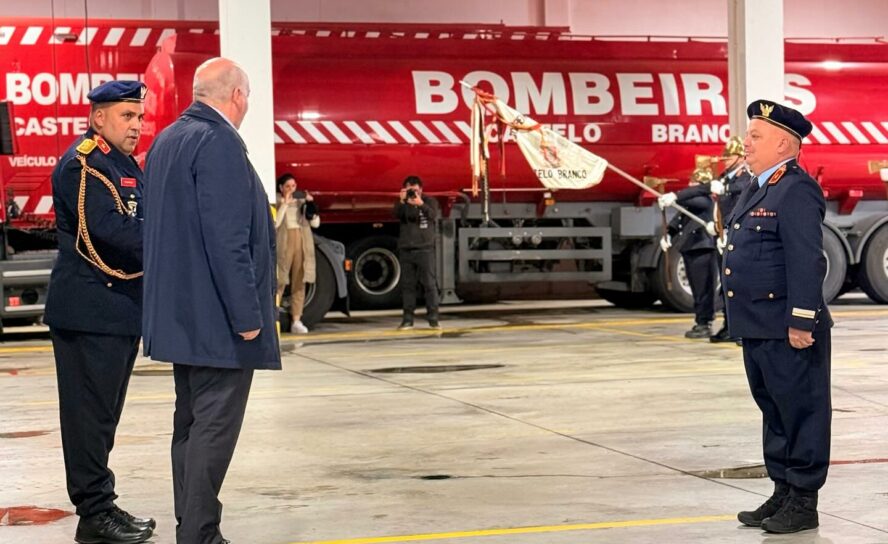 Bombeiros de Castelo Branco assinalam Dia de Todos os santos