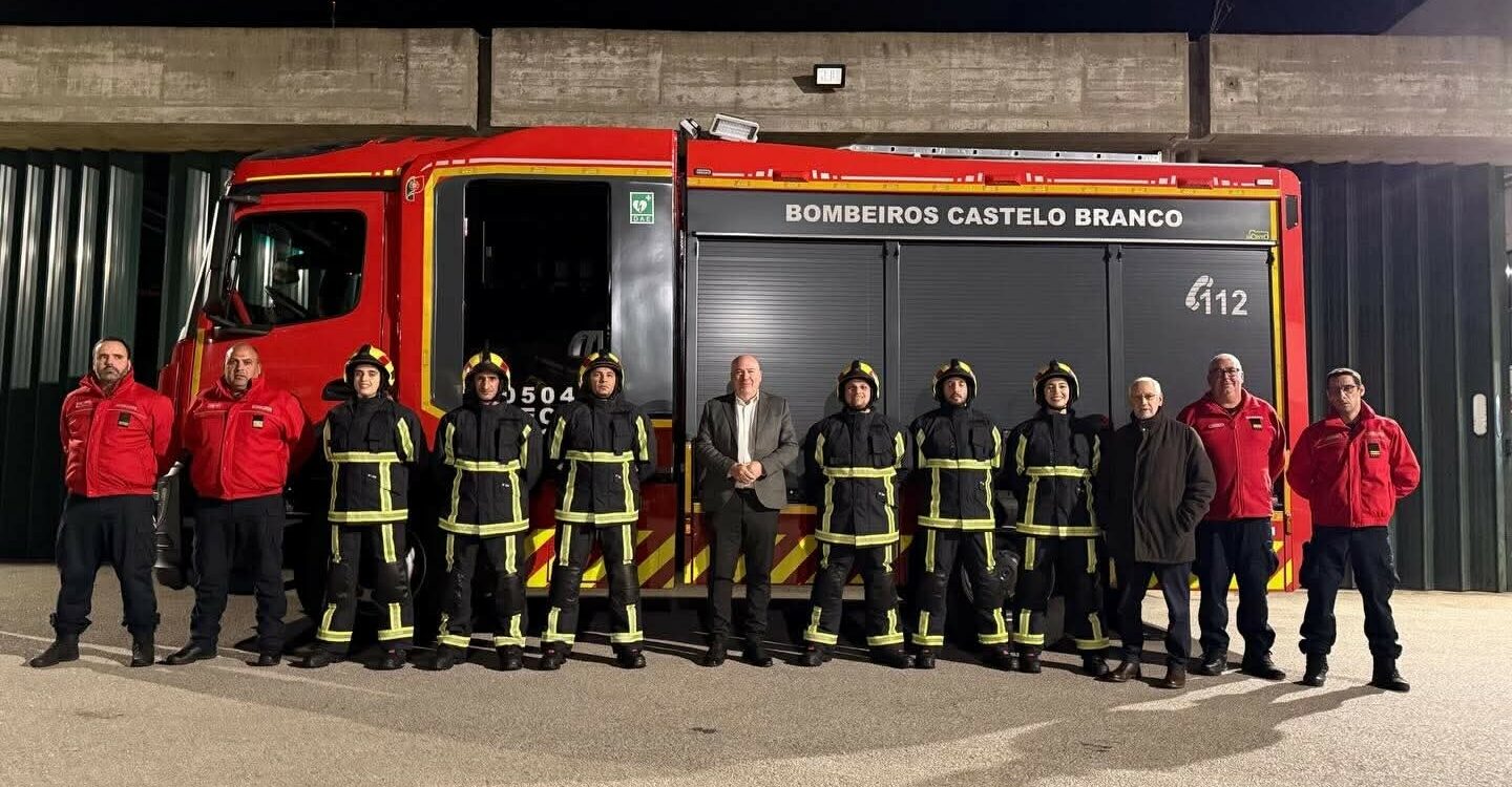 Bombeiros de Castelo Branco recebem novos equipamentos