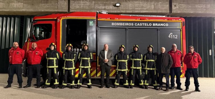 Bombeiros de Castelo Branco recebem novos equipamentos