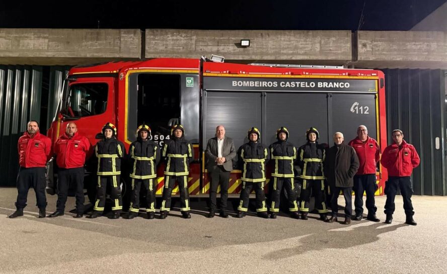 Bombeiros de Castelo Branco recebem novos equipamentos