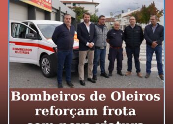 Bombeiros de Oleiros reforçam frota com nova viatura