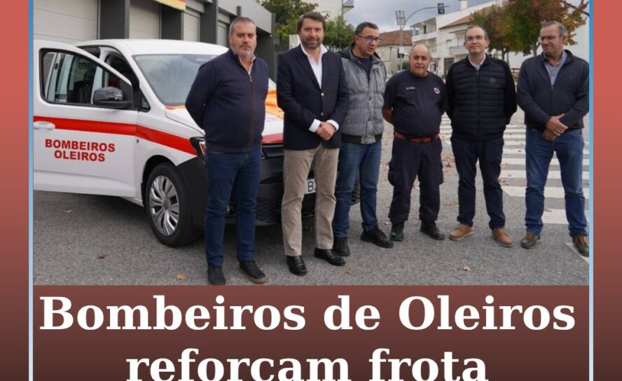 Bombeiros de Oleiros reforçam frota com nova viatura