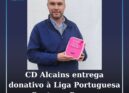 CD Alcains entrega donativo à Liga Portuguesa Contra o Cancro