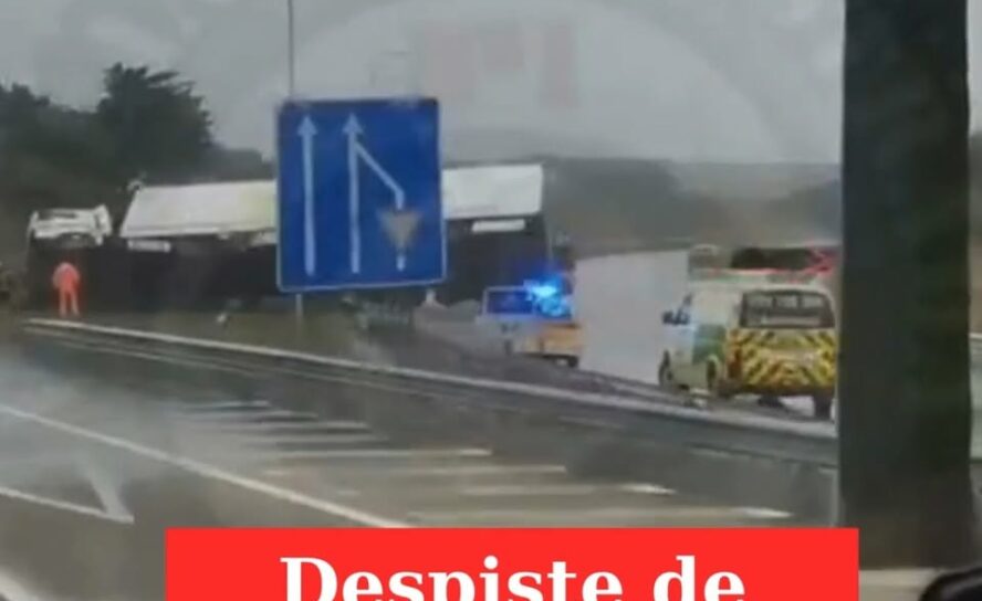 Camião despisa-se na A1