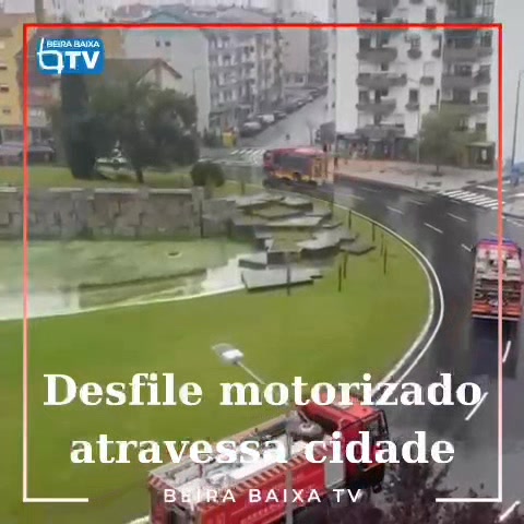 Castelo Branco: Os Bombeiros Voluntários de Castelo Branco, estão neste dia 1 de