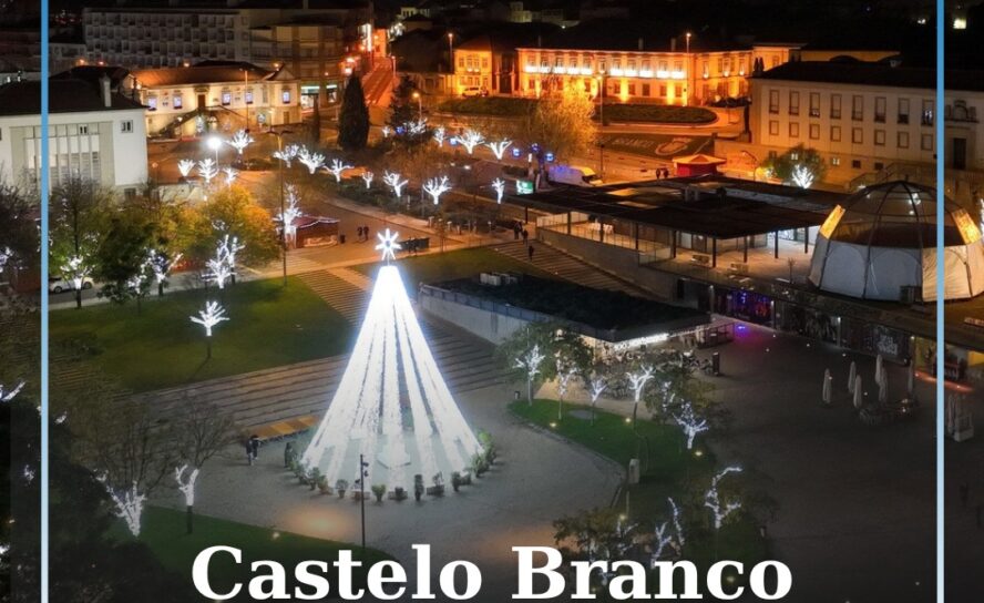 Castelo Branco acende luzes de Natal