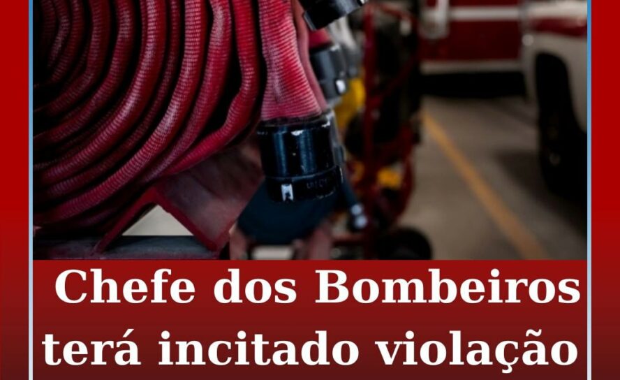 Chefe dos Bombeiros terá incitado violação de jovem colega