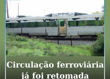Circulação ferroviária entre Covilhã e Tortosendo já foi retomada