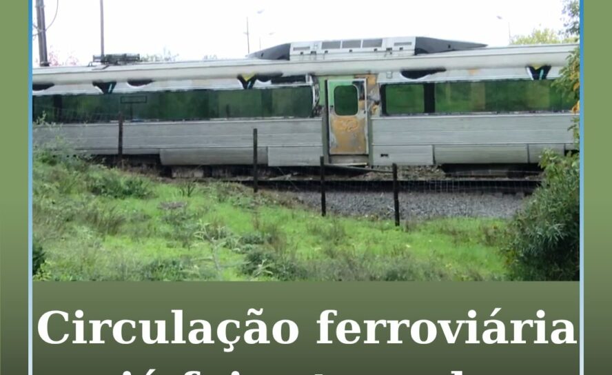 Circulação ferroviária entre Covilhã e Tortosendo já foi retomada