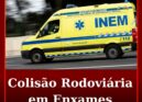 Colisão Rodoviária em Enxames causa dois feridos