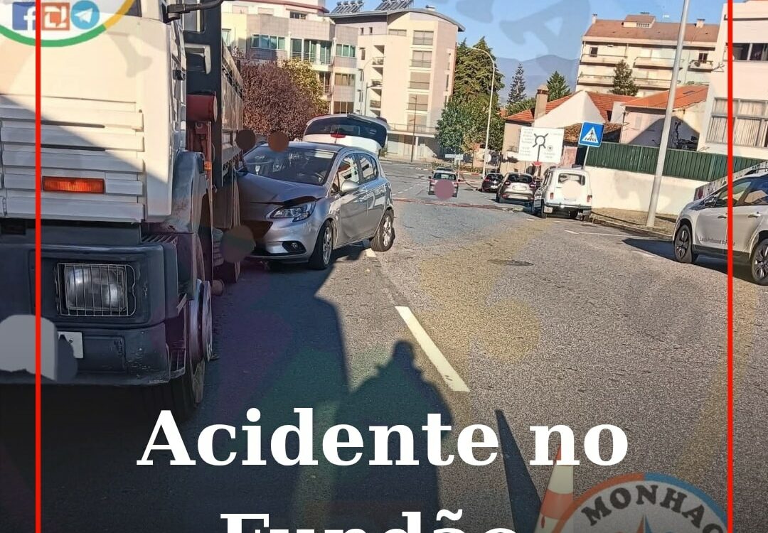 Colisão aparatosa no Fundão