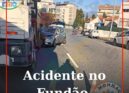 Colisão aparatosa no Fundão