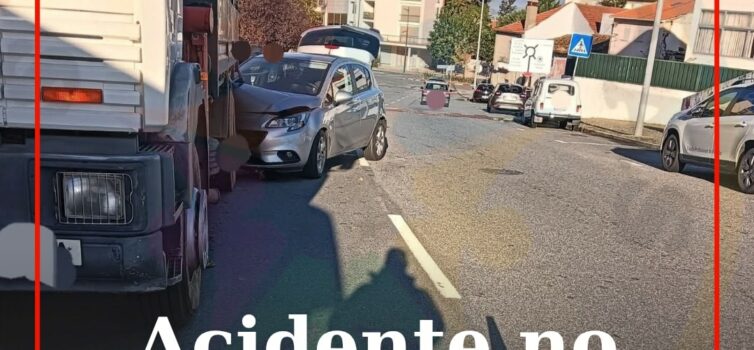 Colisão aparatosa no Fundão