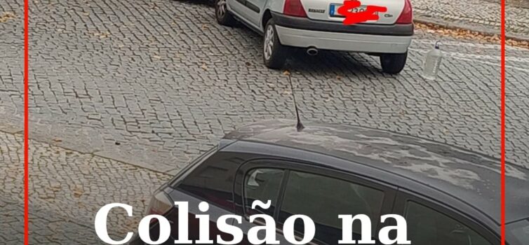 Colisão rodoviária na Covilhã