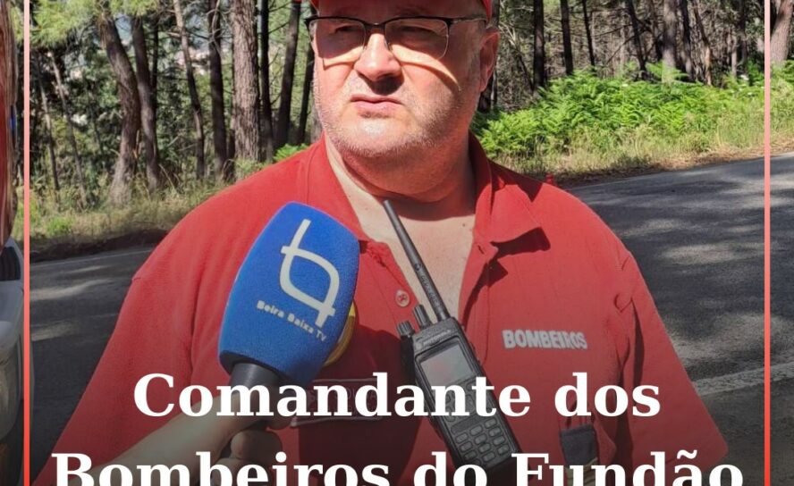 Comandante dos Bombeiros do Fundão apresenta demissão