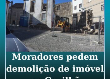 Covilhã: Moradores pedem demolição de imóvel no Centro Histórico