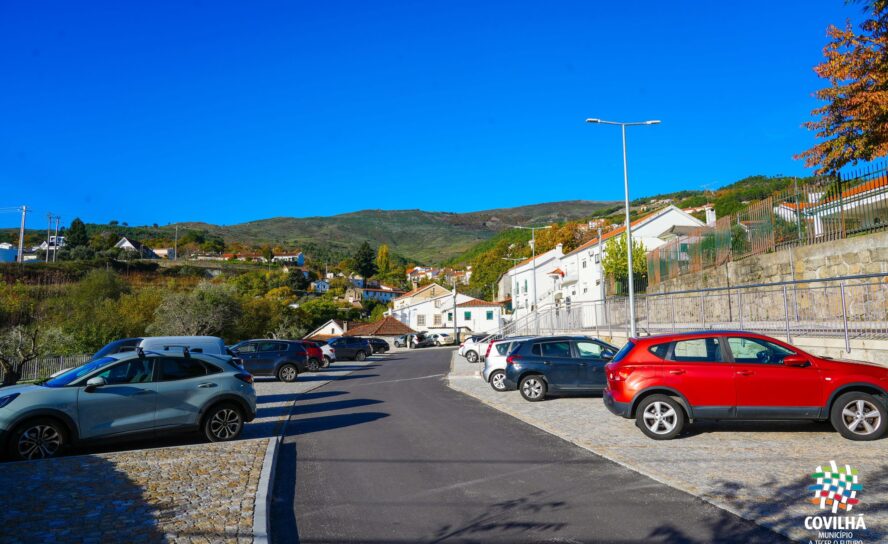 Covilhã conclui construção de zona de estacionamento junto à Escola do 1º Ciclo