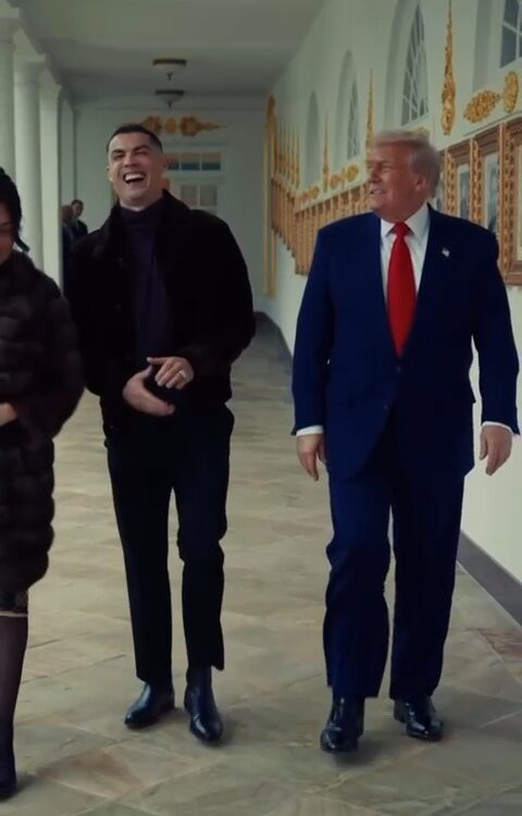 Cristiano Ronaldo agradece convite de Donald Trump após jantar na Casa Branca