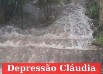 Depressão “Cláudia” provoca inundações e deslizamentos na Covilhã