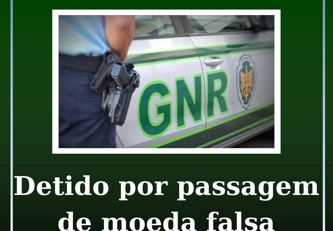 Detido por passagem de moeda falsa