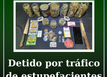 Detido por tráfico de estupefacientes