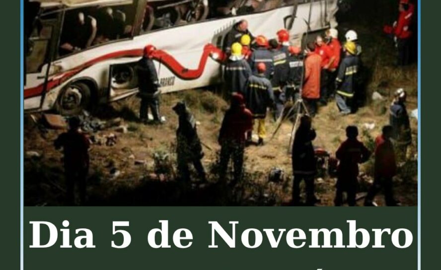 Dia 5 de novembro recorda tragédia