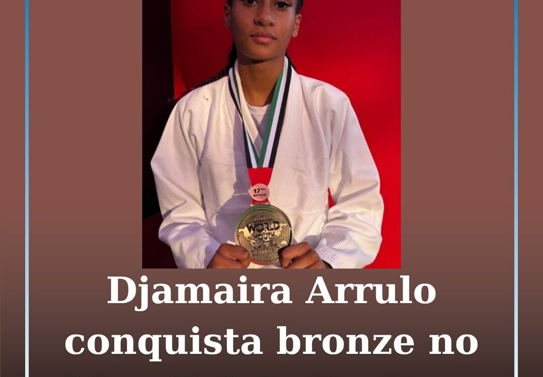 Djamaira Arrulo conquista bronze no Mundial de Jiu-Jitsu em Abu Dhabi
