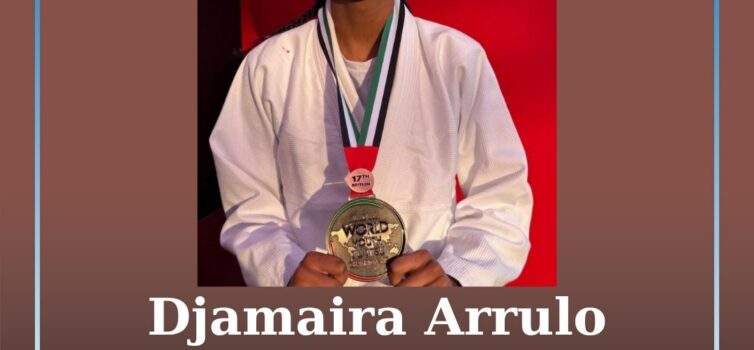 Djamaira Arrulo conquista bronze no Mundial de Jiu-Jitsu em Abu Dhabi