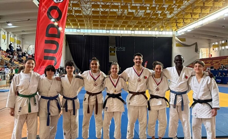 Escola de Judo Ana Hormigo no Open de Juniores de Santarém
