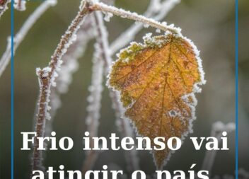 Frio intenso chega a Portugal Continental após a chuva