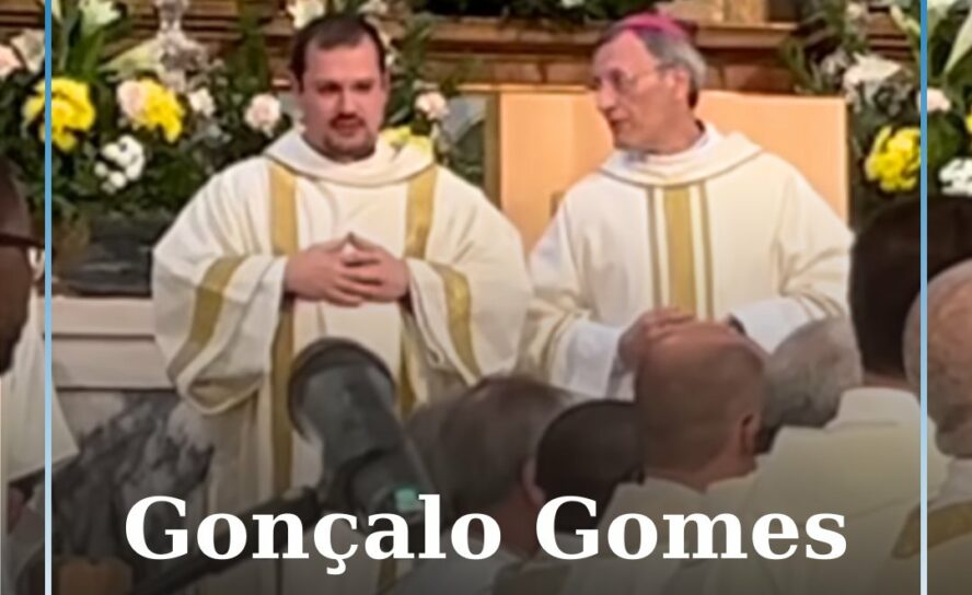 Gonçalo Gomes ordenado diácono na Sé de Portalegre