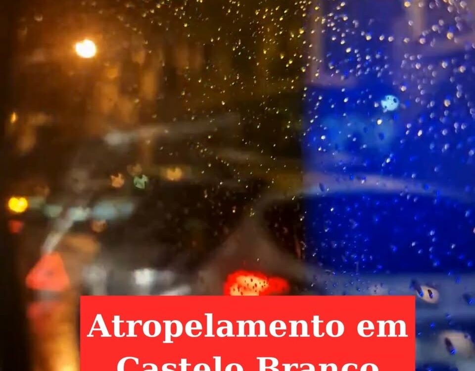 Homem ferido em atropelamento em Castelo Branco