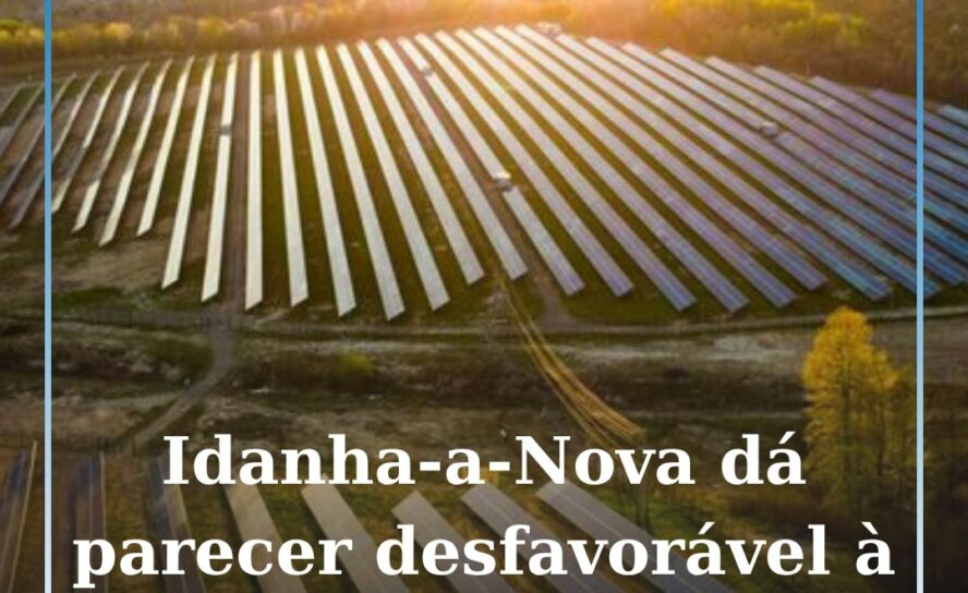"Idanha-a-Nova Defende o Seu Território": Parecer Desfavorável ao Projeto Solar