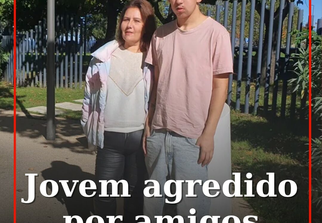 Jovem agredido por amigos