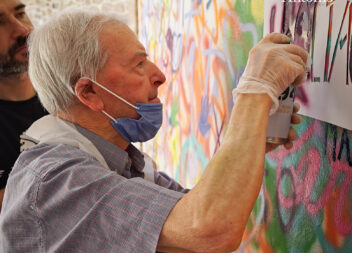 Lata 65 leva arte urbana à Residência Sénior Don António