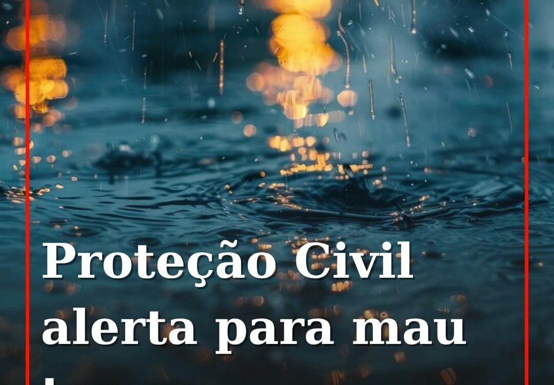 Mau tempo agrava-se em Portugal: Proteção Civil lança aviso à população