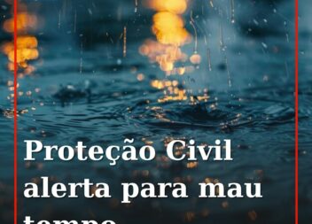 Mau tempo agrava-se em Portugal: Proteção Civil lança aviso à população