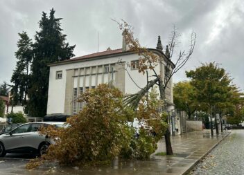 Mau tempo causa várias ocorrências em Castelo Branco